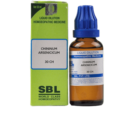 SBL Homeopathy Chininum Arsenicicum Dilution 