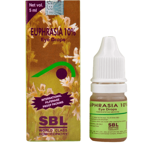 SBL Homeopathy Euphrasia 10% Eye Drops 