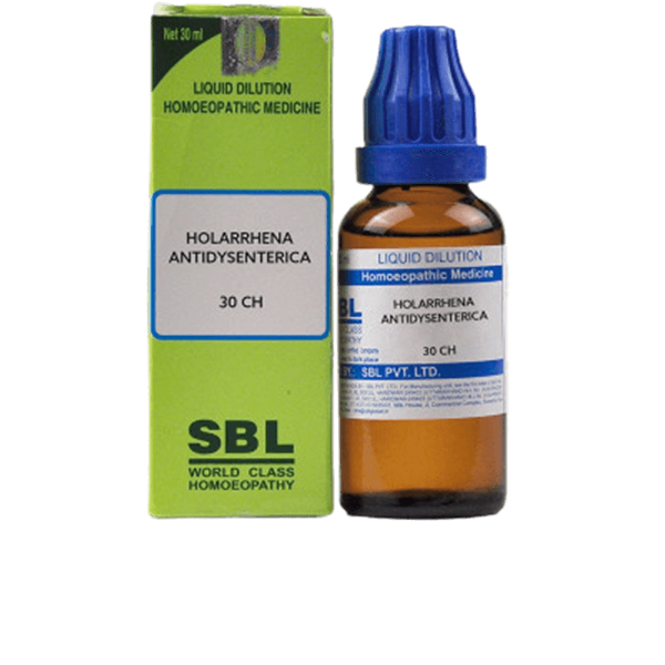 SBL Homeopathy Holarrhena Antidysenterica Dilution 