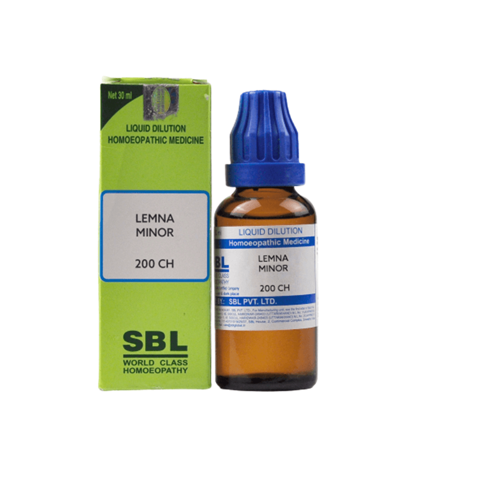 SBL Homeopathy Lemna Minor Dilution 
