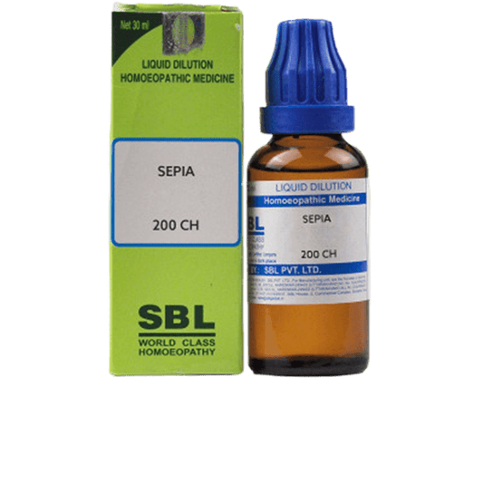 SBL Homeopathy Sepia Dilution 200 CH