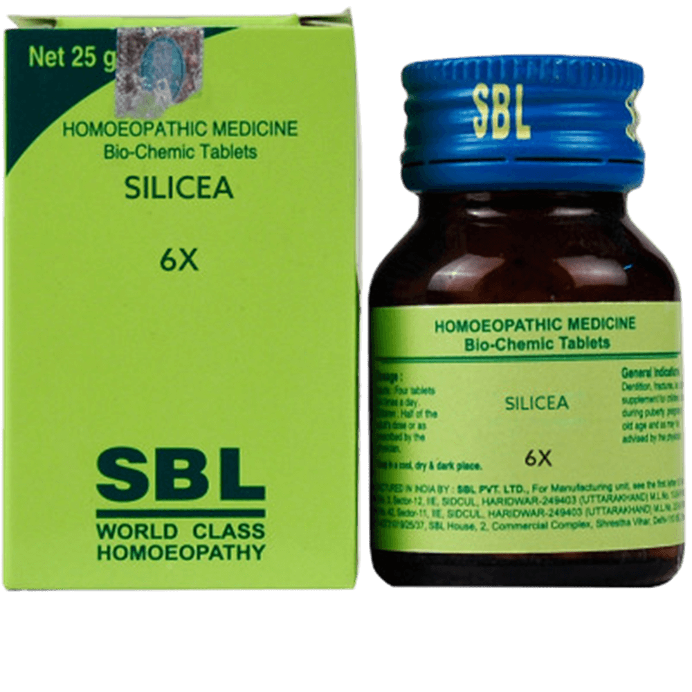 SBL Homeopathy Silicea Biochemic Tablets | Grab2Buy