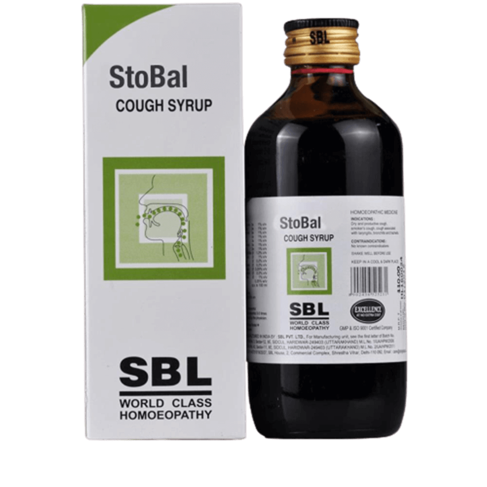 SBL Homeopathy Stobal Cough Syrup 
