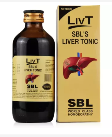 SBL Liv-T Syrup (180ml) for Indigestion Acidity Gas 