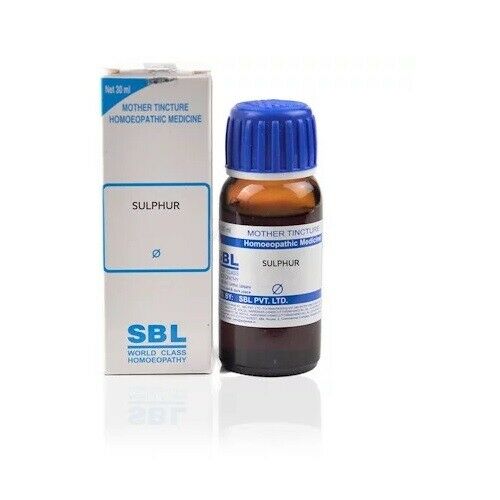 SBL Sulphur Mother Tincture 30ml for acidity eczema 
