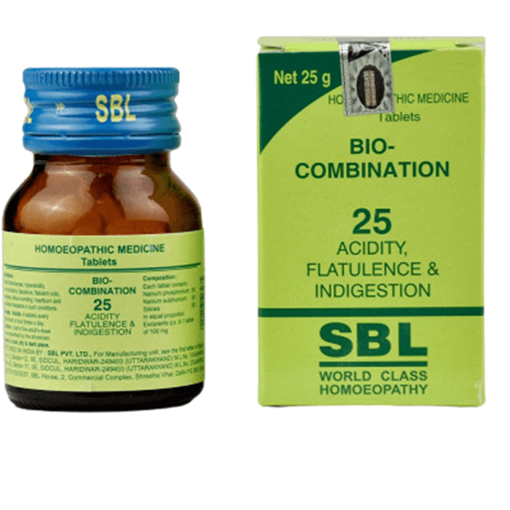SBL Homeopathy Bio-Combination 25 Tablets | Grab2Buy