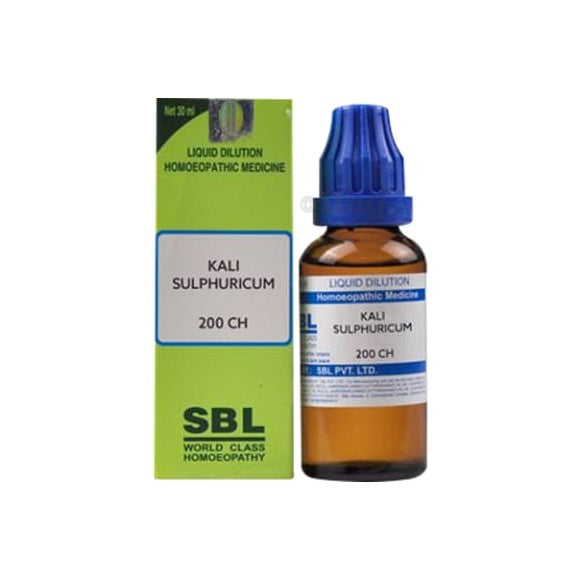 SBL Homeopathy Kali Sulphuricum Dilution 
