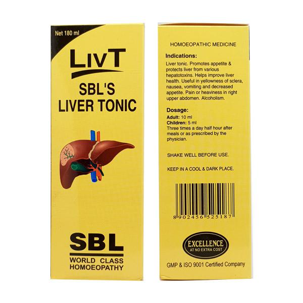 SBL Homeopathy Liv T Liver Tonic 
