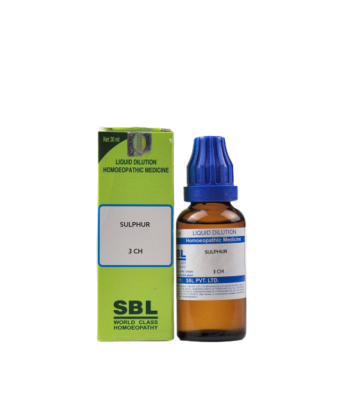 SBL Homeopathy Sulphur Dilution 