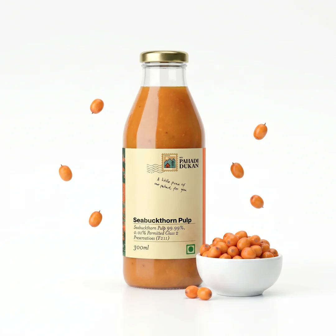 My Pahadi Dukan Himalayan Sea Buckthorn Pulp