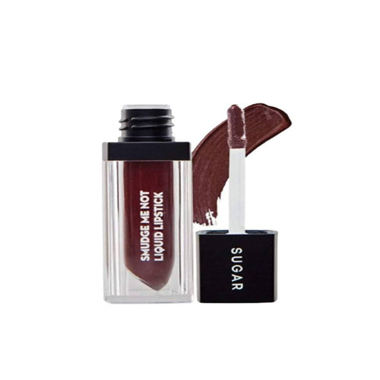 Sugar Smudge Me Not Liquid Lipstick - Radiant Currant (Metallic Burnt Red)