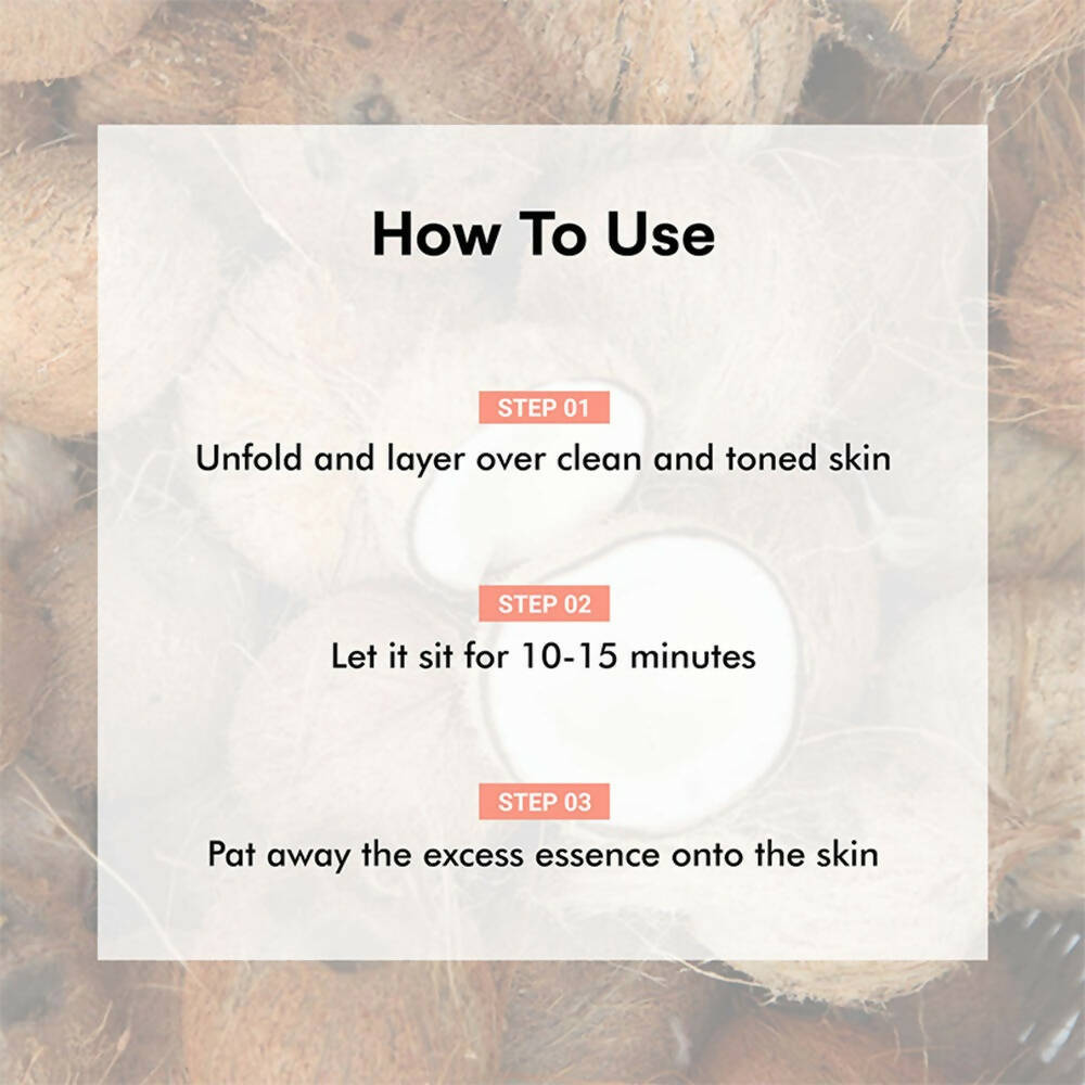 Tonymoly Fresh To Go Coconut Mask Sheet Hydrating - Korean Skincare 