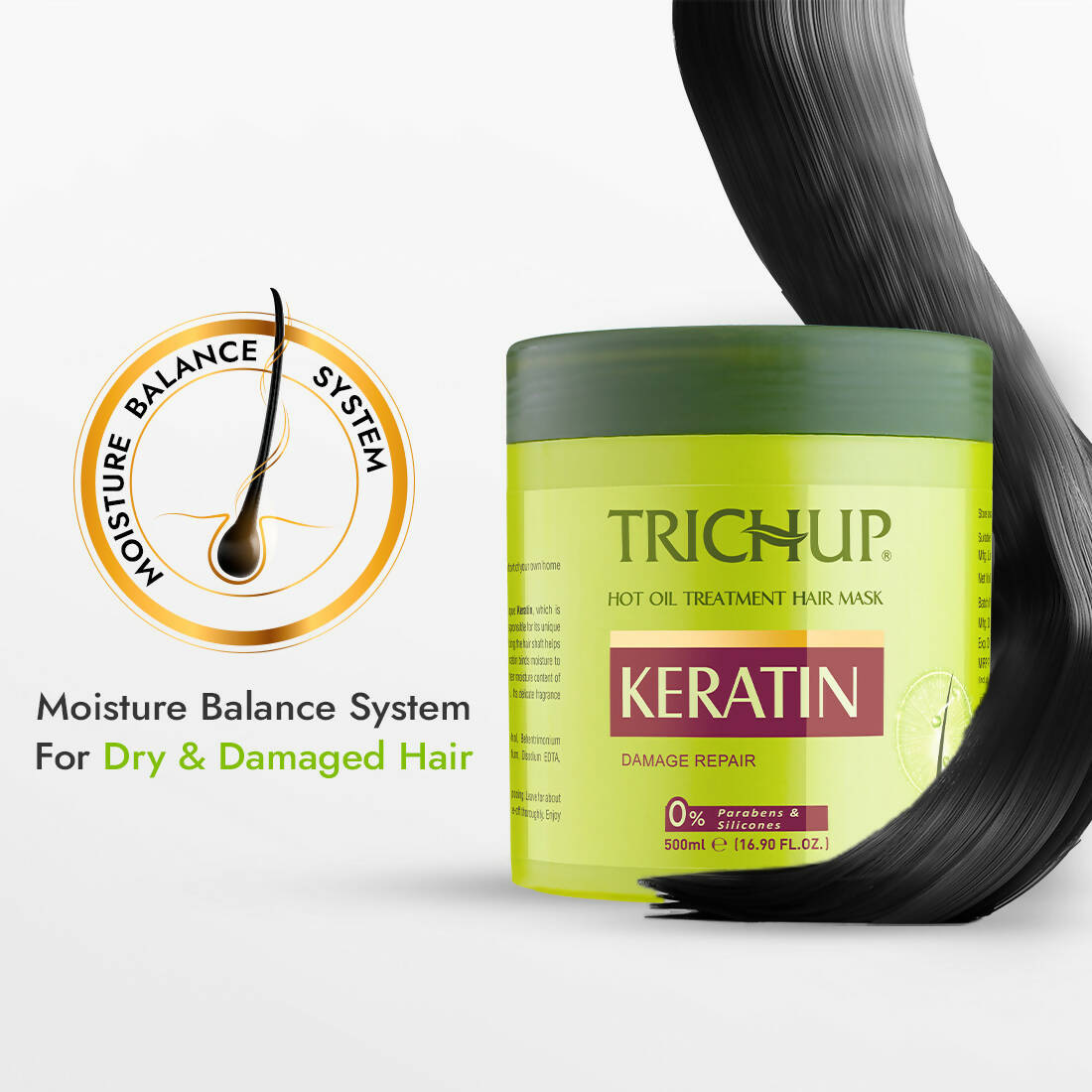 Vasu Healthcare Trichup Keratin Hot Oil Treatment Hair Mask  Grab2Buy Trichup Grab2Buy