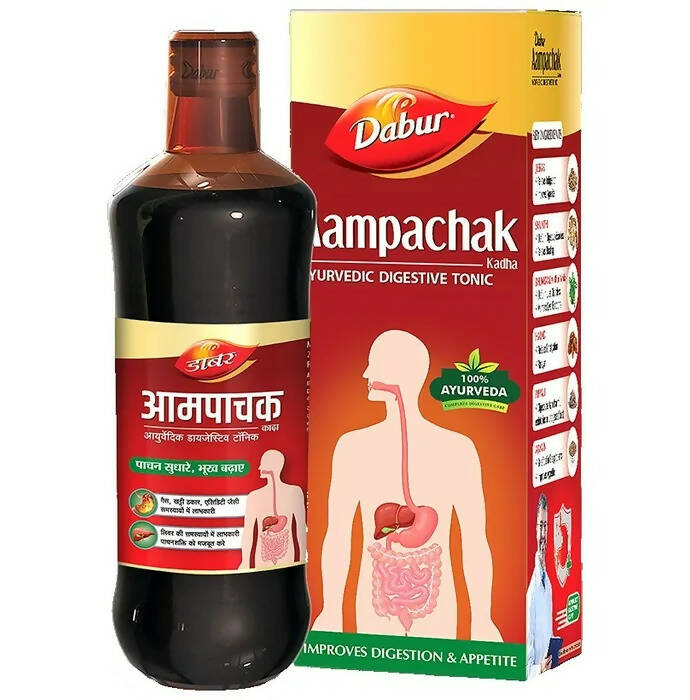 Dabur Aampachak Kadha Ayurvedic Digestive Tonic 