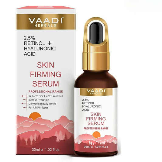 Vaadi Herbals Skin Firming Serum With 2.5% Retinol & Hyaluronic Acid  Grab2Buy Vaadi Herbals Grab2Buy