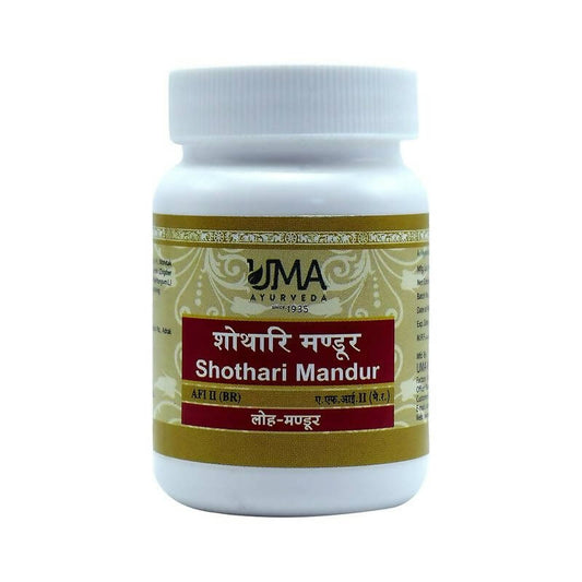 Uma Ayurveda Shothari Mandur Tablets 