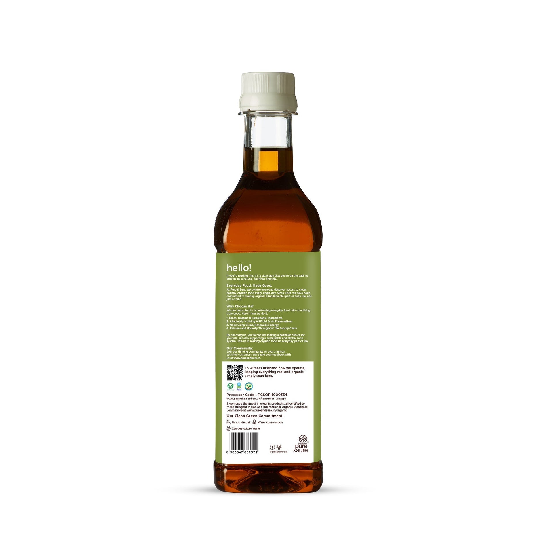 Pure & Sure Organic Sesame Oil