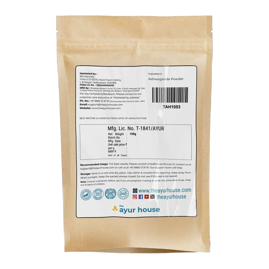 The Ayur House Ashwagandha Powder 