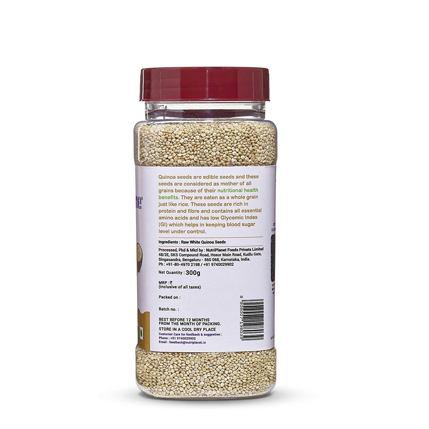Fulsome White Quinoa Seeds - Grab2buy