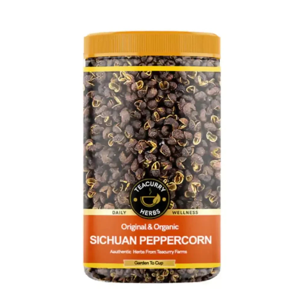 Teacurry Organic Sichuan Peppercorn - Authentic Schezwan Pepper - Grab2buy
