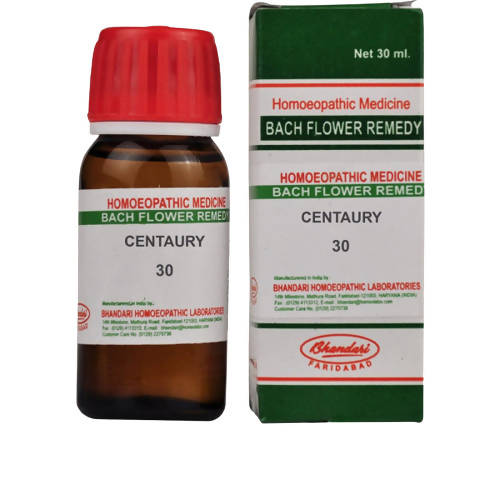 Bhandari Homeopathy Bach Flower Centaury 30 Dilution 