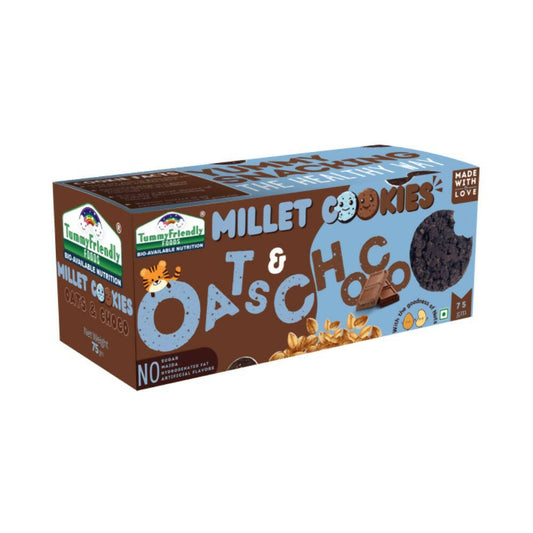 TummyFriendly Foods Oats & Chocolate Millet Cookies  Grab2Buy TummyFriendly Foods Grab2Buy