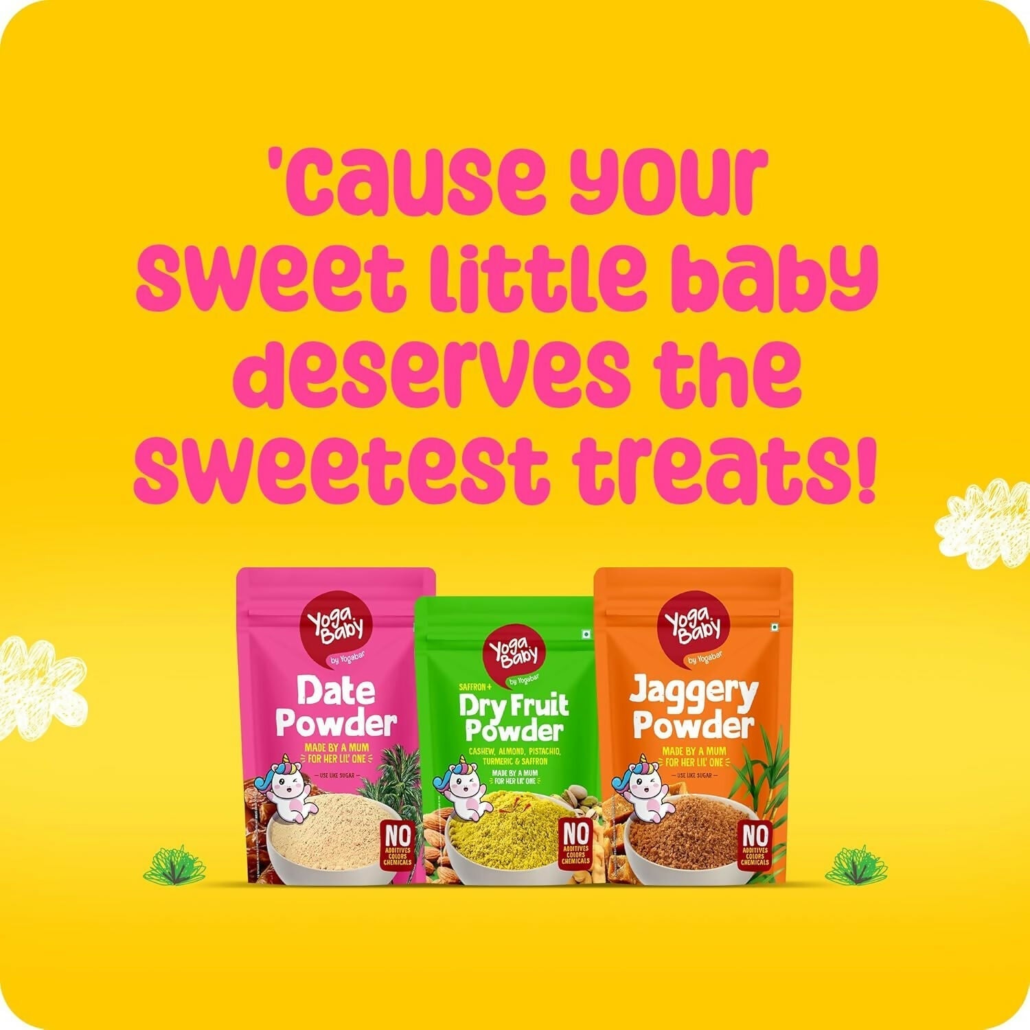 Yoga Bar Yogababy Date Powder, Healthy Nut Powders For Infants, Kids  Grab2Buy Yoga Bar Grab2Buy