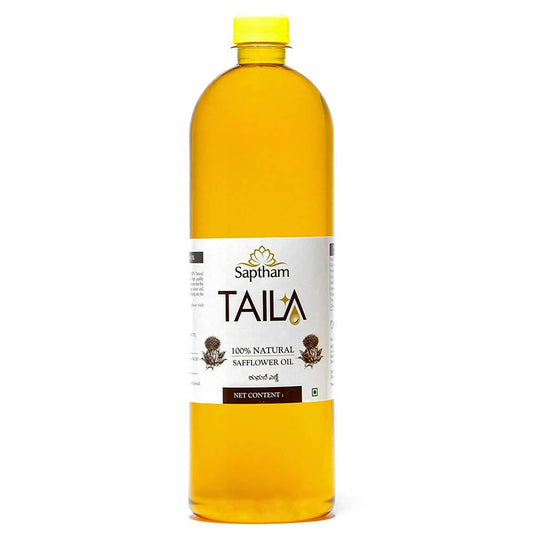 Saptham Taila 100% Wood Pressed Safflower Oil - Grab2buy