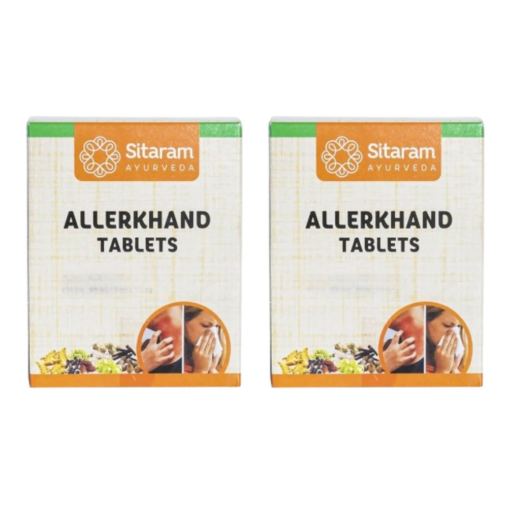 Sitaram Ayurveda Allerkhand Tablets 
