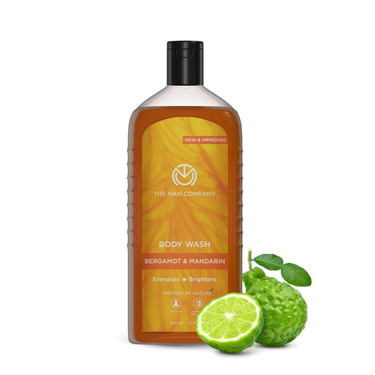 The Man Company Body Wash with Bergamot & Mandarin  Grab2Buy The Man Company Grab2Buy