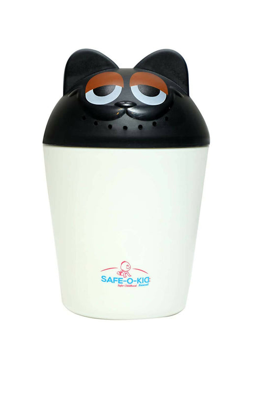 Safe-O-Kid Hair Shower Rinse & Washing Mug for kids Bathing - White