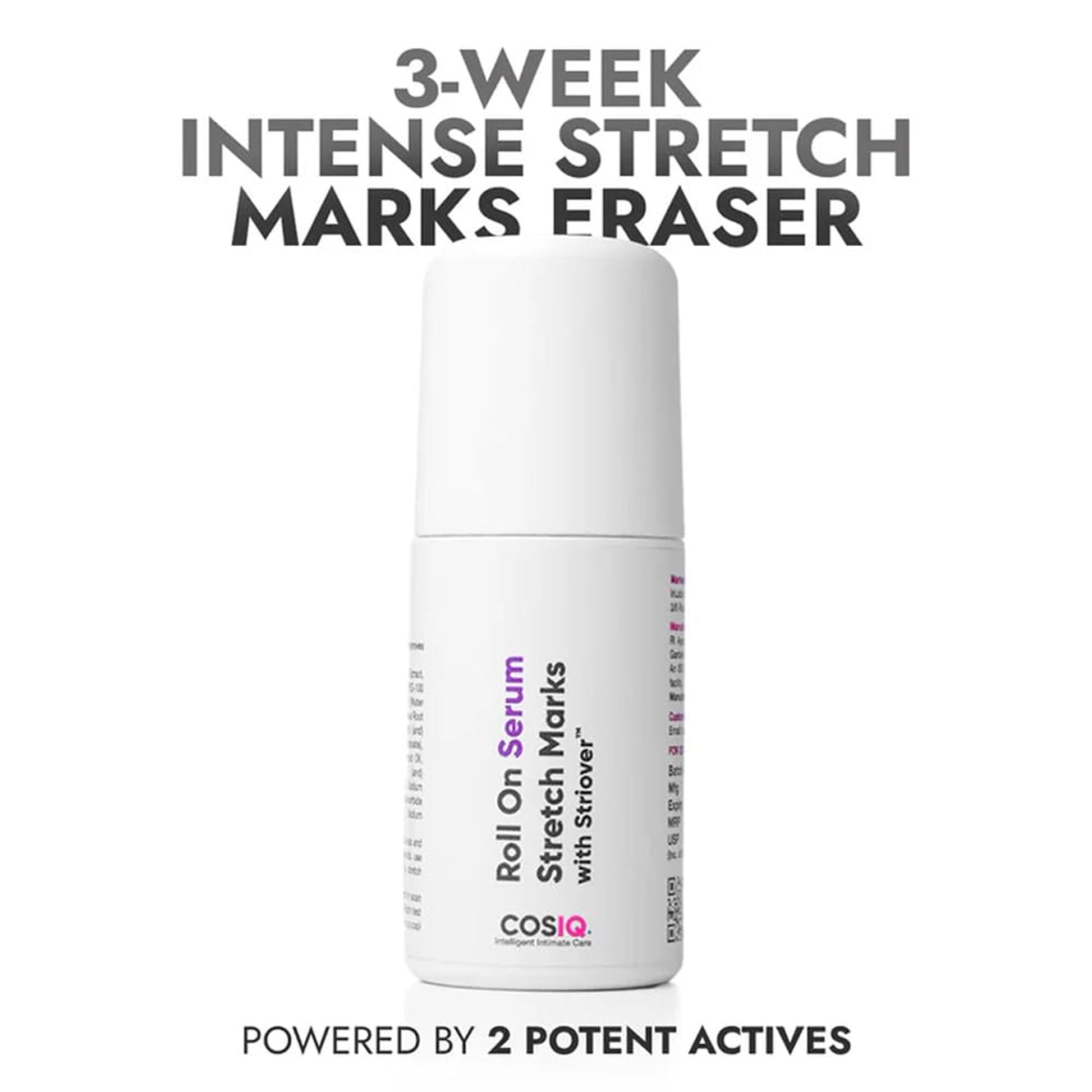 Cos-IQ Stretch Marks Removal Roll-On Serum with Striover