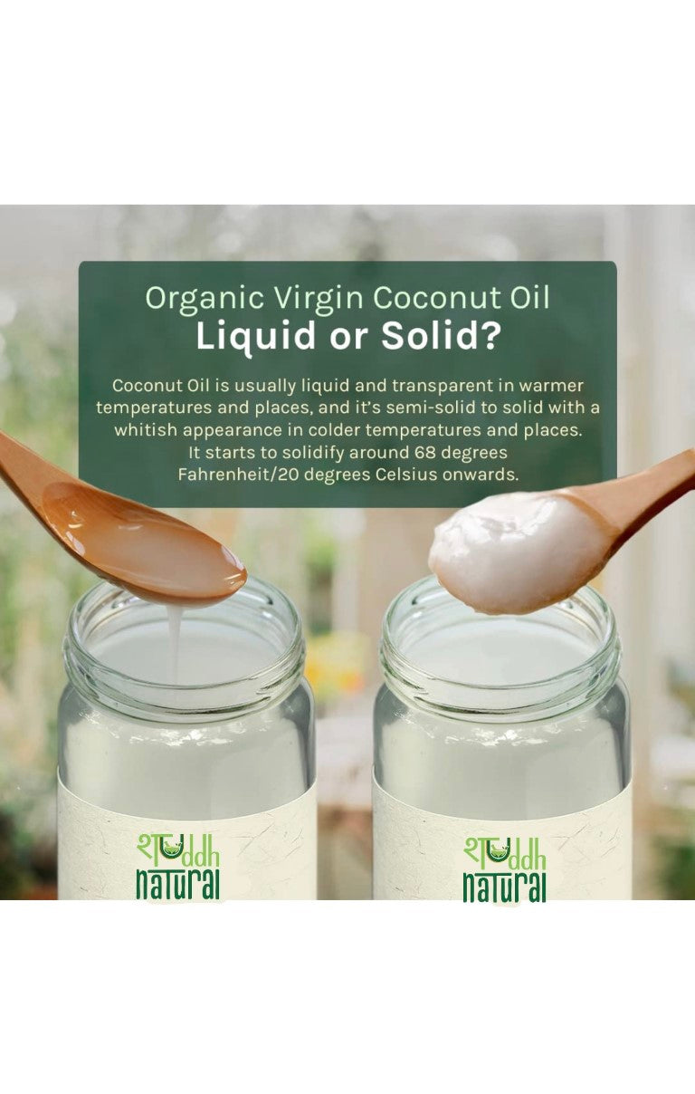 Shuddh Natural Coconut Oil Cold Pressed 