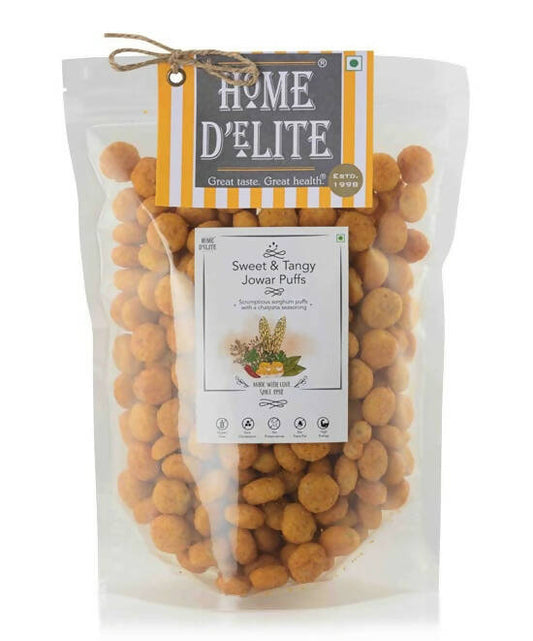 Home D'elite Sweet & Tangy Jowar Puffs - Grab2buy