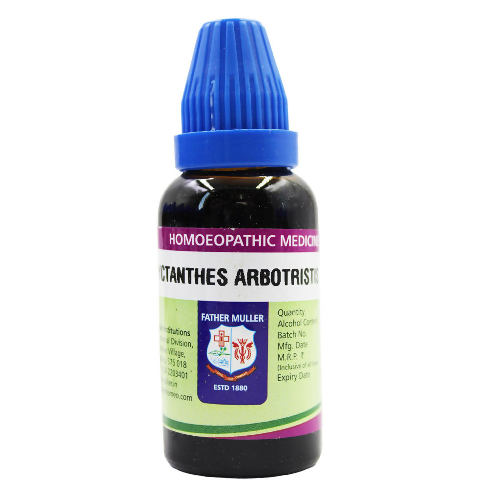 Father Muller Nyctanthes Arbortristis Mother Tincture Q 