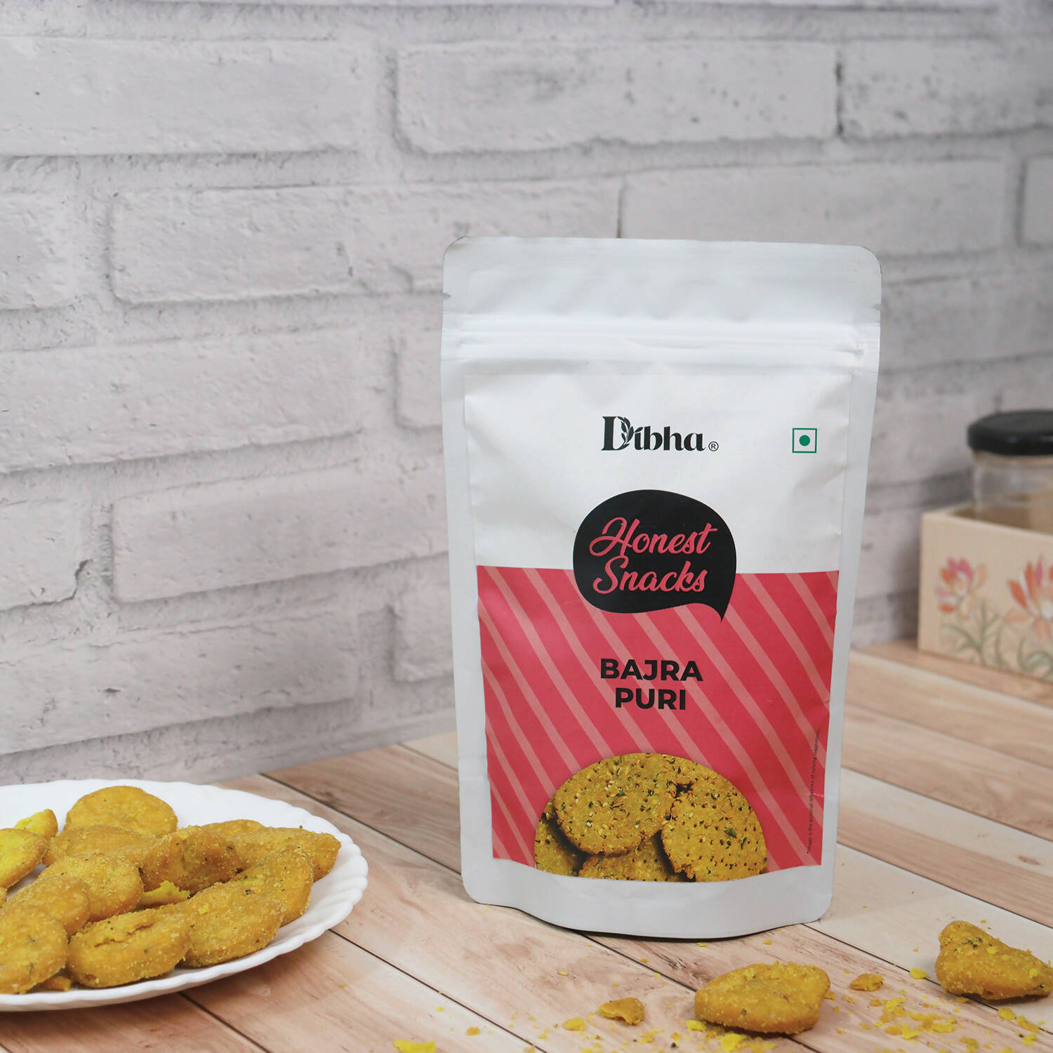 Dibha - Honest Snacking Bajra Puri Snack - Grab2buy
