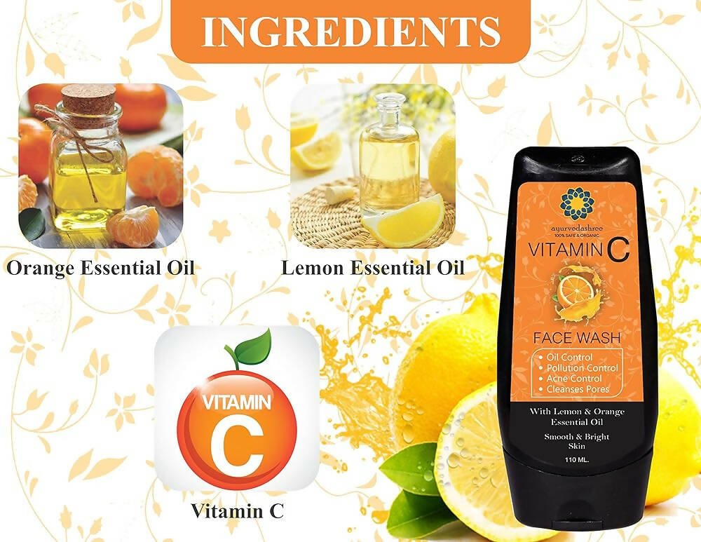 Ayurvedashree Vitamin C Face Wash 