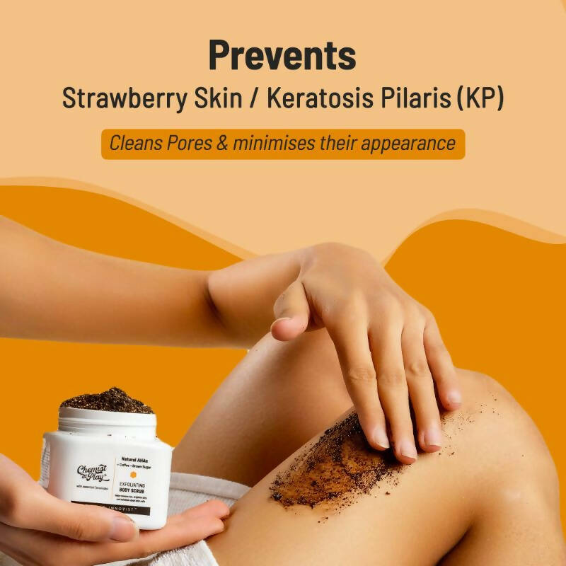 Chemist At Play Exfoliating Body Scrub For Removing Tan & Dead Skin Cells, Men & Women  Grab2Buy Chemist At Play Grab2Buy