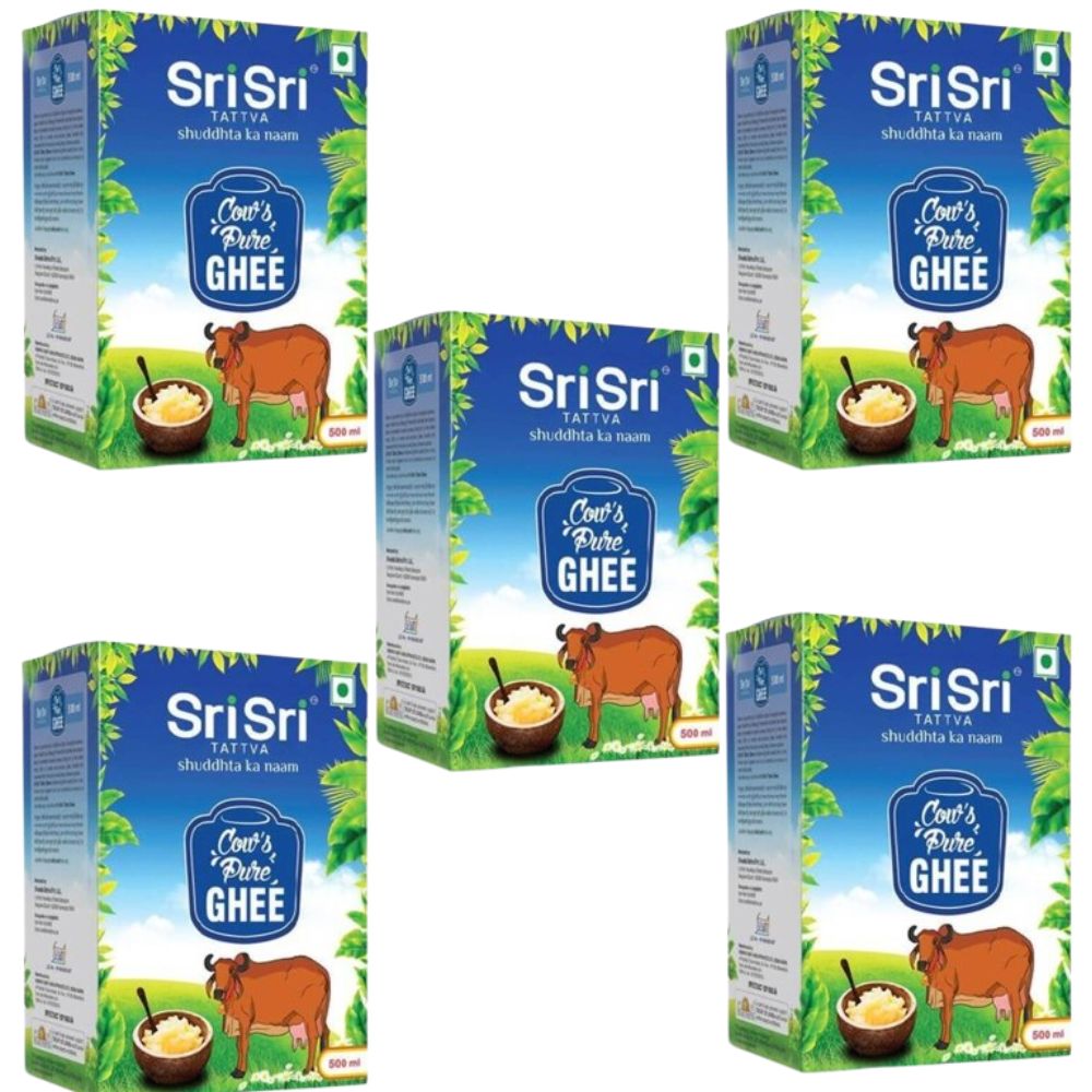 Sri Sri Tattva Cow's Pure Ghee | Pure Cow Ghee for Better Digestion and Immunity | Pure A2 Cow Ghee 