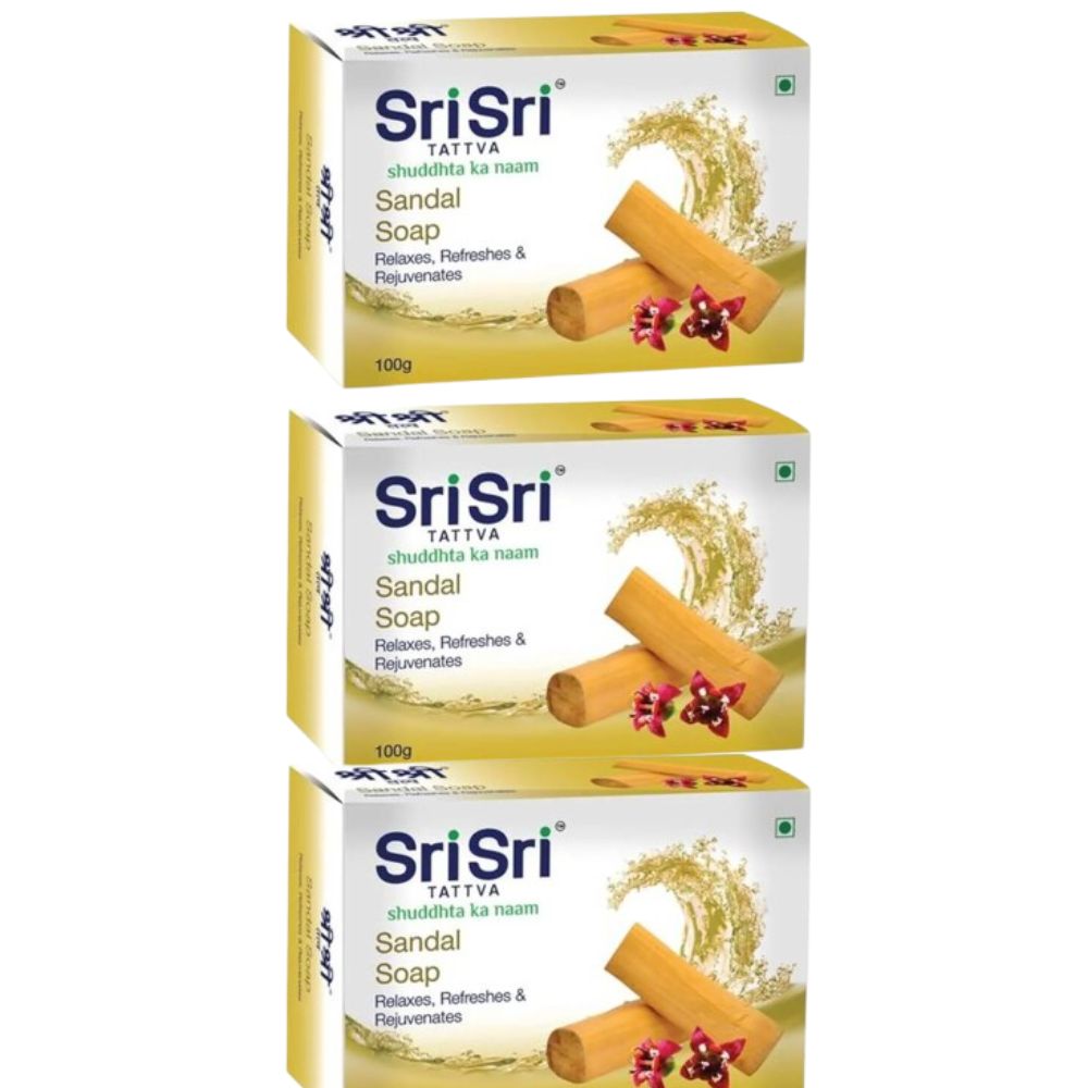 Sri Sri Tattva Sandal Soap - 100gm 
