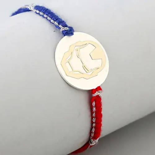 Ironman Metal Rakhi & Five Star Chocolates