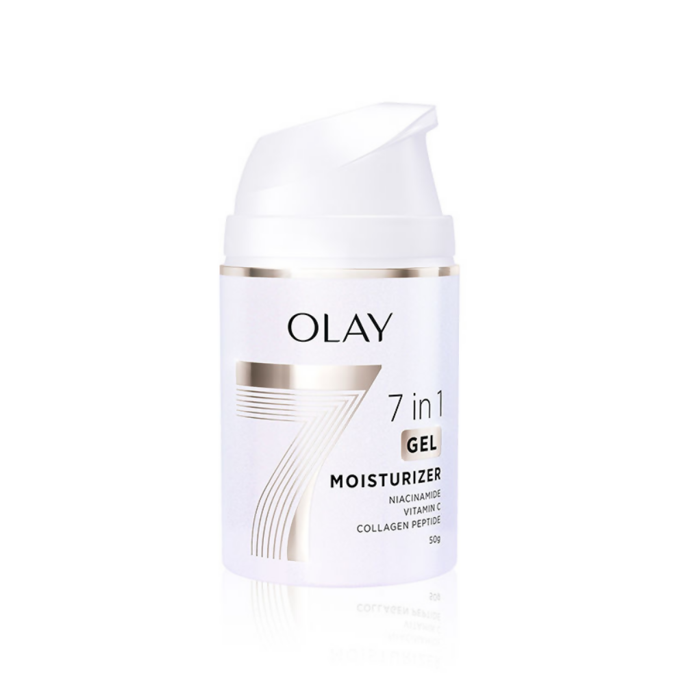 Olay 7in1 Gel Moisturizer with Niacinamide, Vitamin C, Collagen Peptide | Grab2Buy