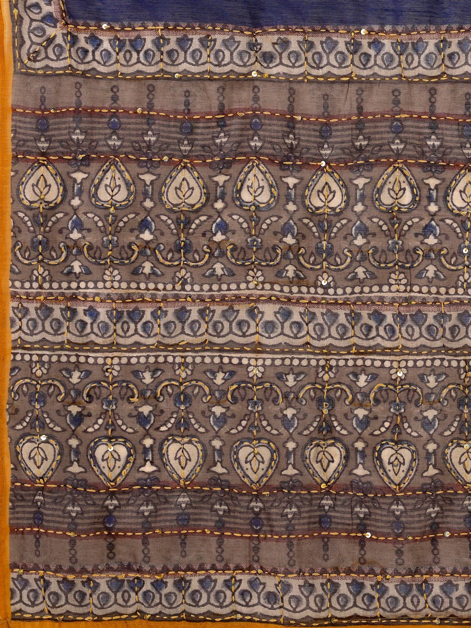 Printed Kurta With Pant And Dupatta Set, Multicolor - Hiral Fashion