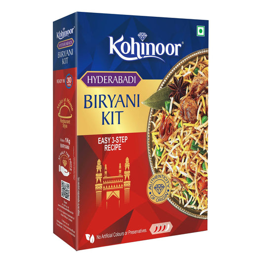 Kohinoor Authentic Hyderabadi Biryani Kit - Grab2buy