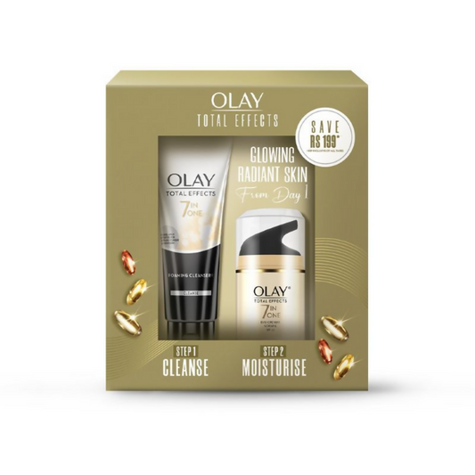 Olay Total Effects Gift Pack - Day Cream & Cleanser