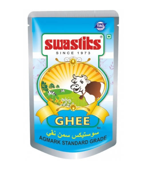 Swastiks Ghee (Clarified Butter) | Vedic Bilona Method | Churned From Curd | 100% Pure Ghee 