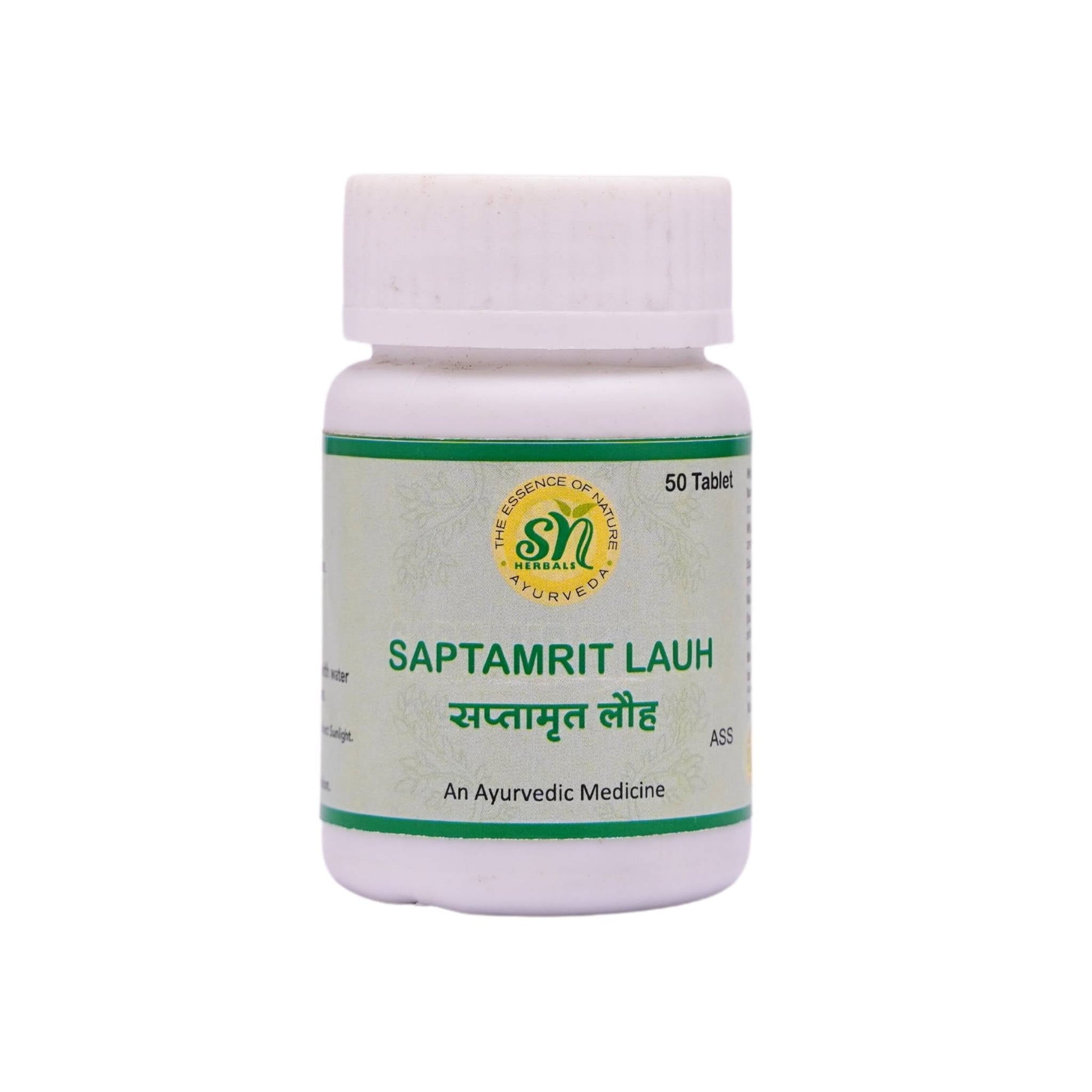 SN Herbals Saptamrit Lauh Tablets 