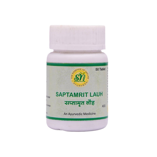 SN Herbals Saptamrit Lauh Tablets 