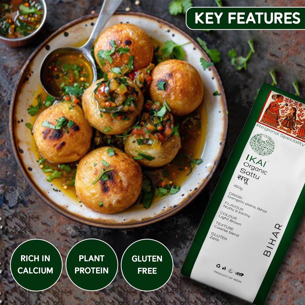 IKAI Organic Sattu 