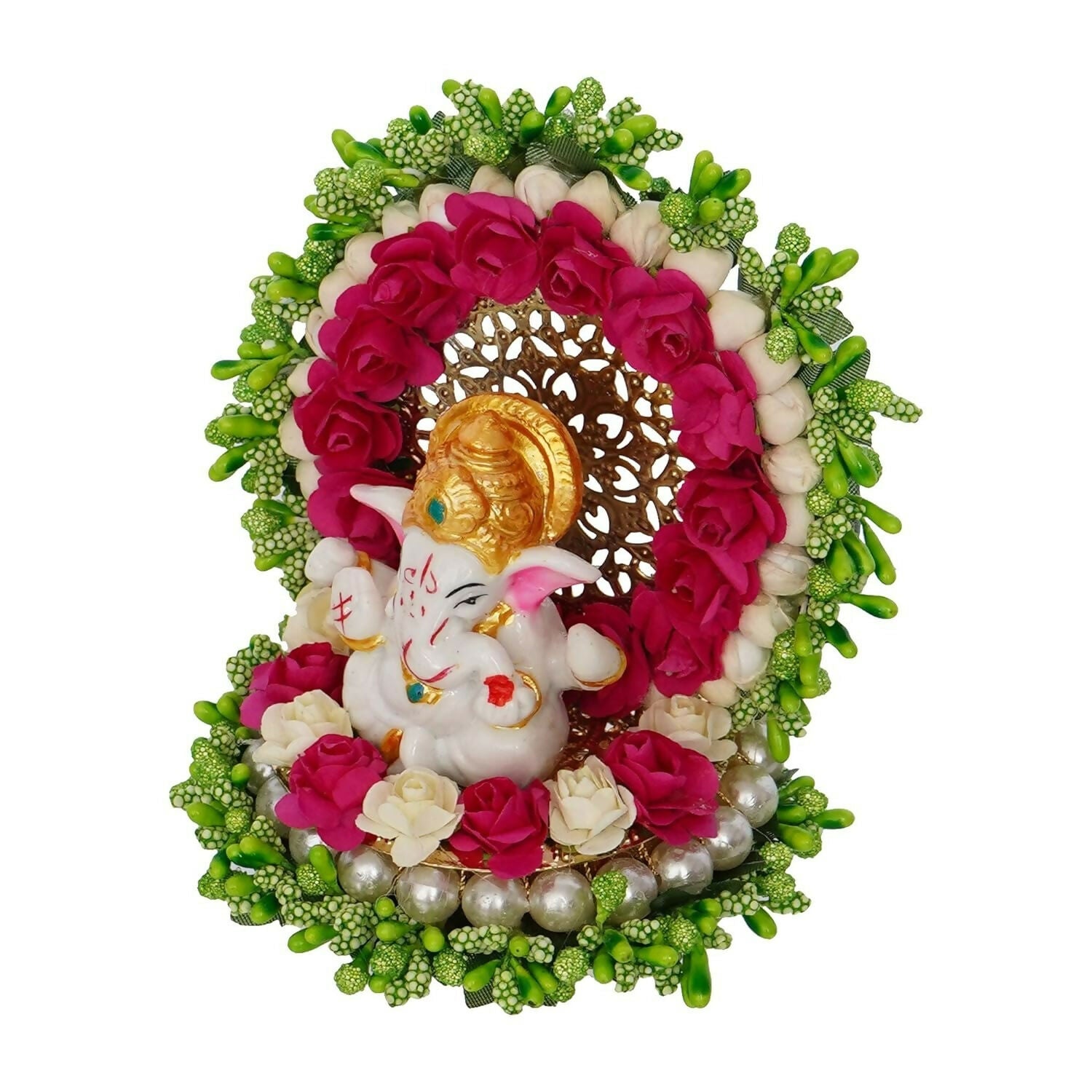eCraftIndia Polyresin Lord Ganesha Idol - Grab2buy